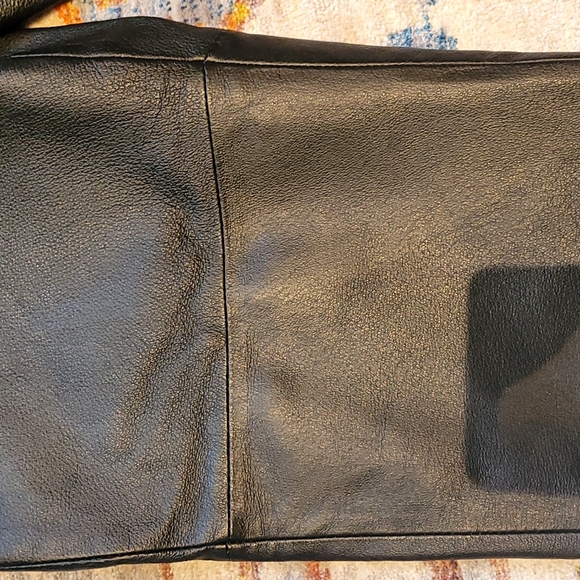 Vintage Leather Highrise Cropped Pants - Picture 3 of 14